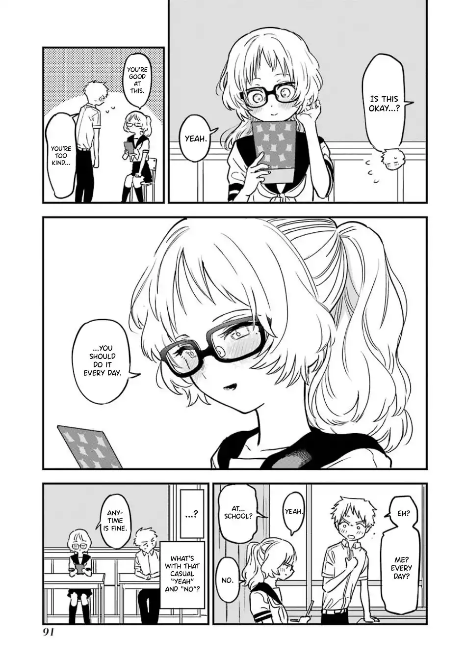 Sukinako ga Megane wo Wasureta Chapter 65 4